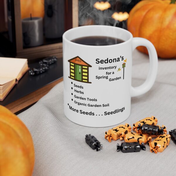 Personalized Inventory for a Spring Garden Ceramic Mug