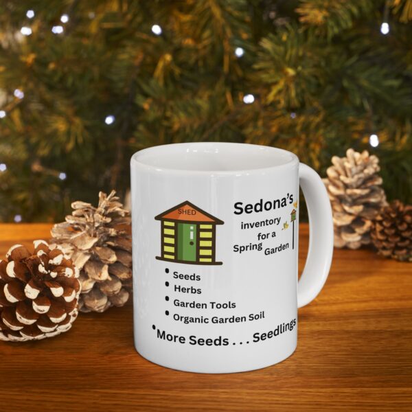 Personalized Inventory for a Spring Garden Ceramic Mug