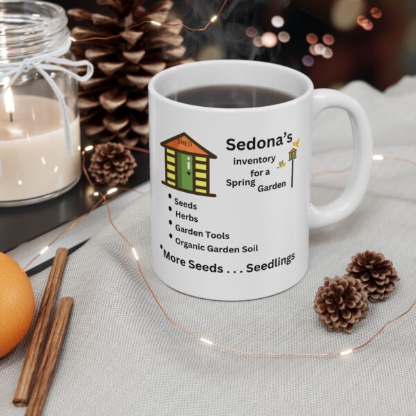 Personalized Inventory for a Spring Garden Ceramic Mug
