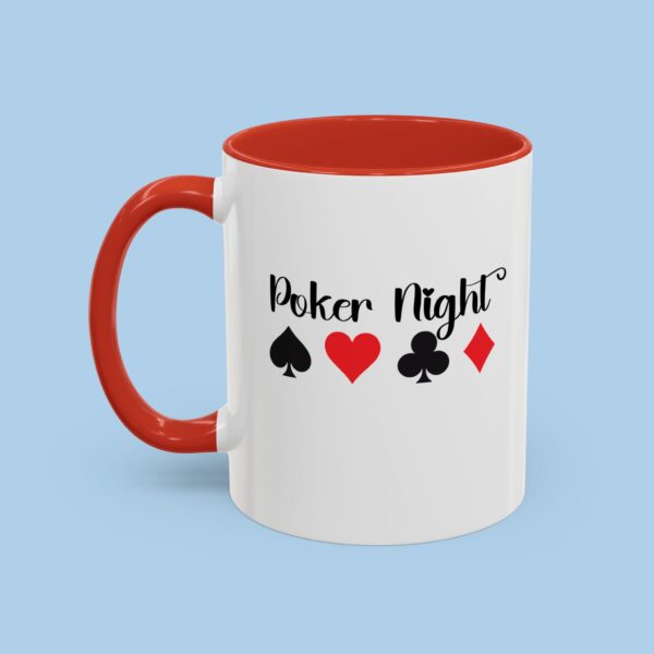 Poker Night Accent Coffee Mug