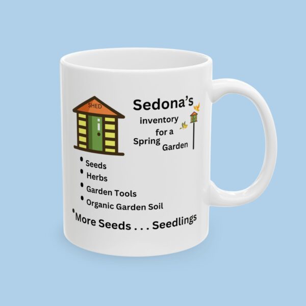 Personalized Inventory for a Spring Garden Ceramic Mug