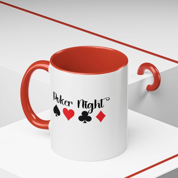 Poker Night Accent Coffee Mug