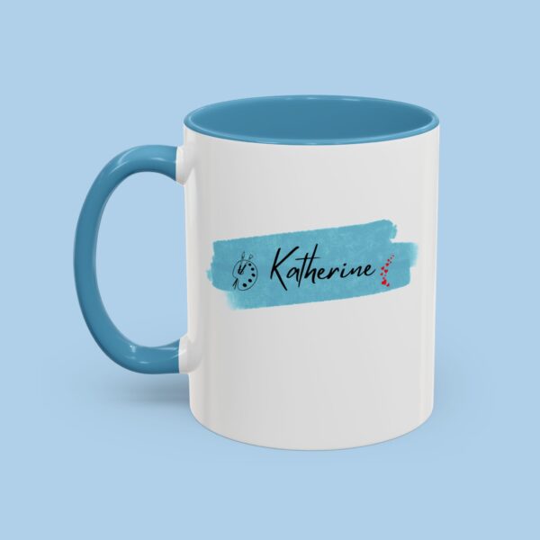 Personalized Artist Accent Coffee Mug
