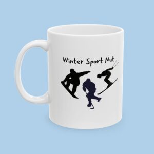Winter Sport Nut Ceramic Mug