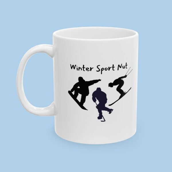 Winter Sport Nut Ceramic Mug