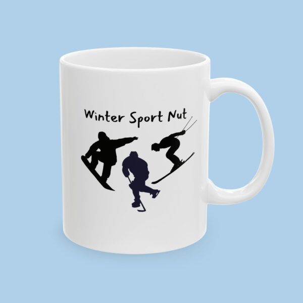 Winter Sport Nut Ceramic Mug
