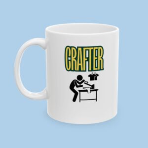 Crafter T-shirt Maker with Heat Press Ceramic Mug