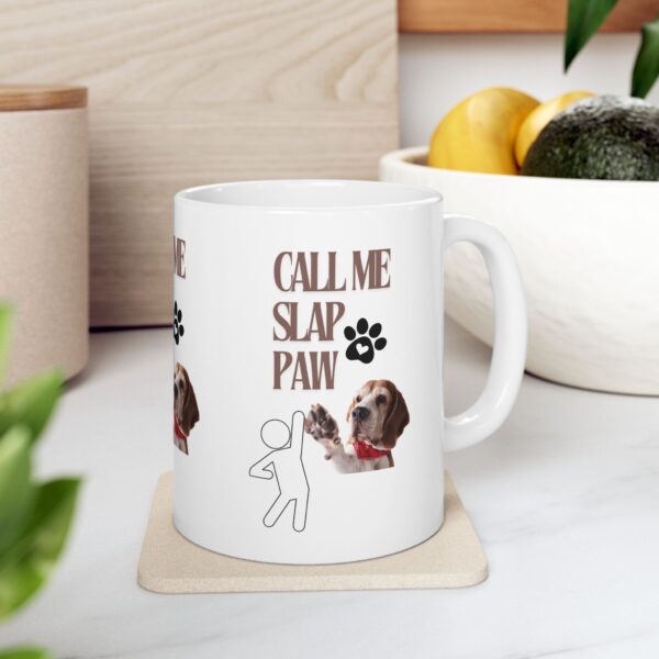 Call Me Slap Paw Ceramic Mug