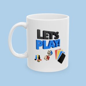 Let's Play Ceramic Mug