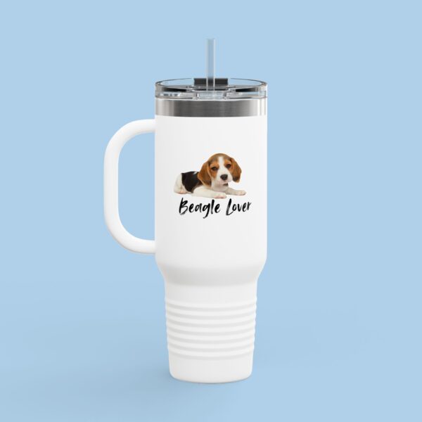 Beagle Lover Insulated Travel Mug, 40oz