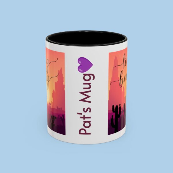 Personalized Living Beauty Accent Coffee Mug
