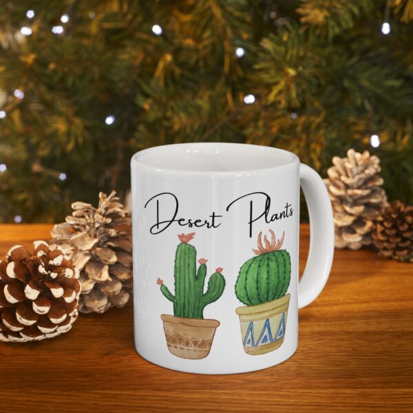 Desert Plants Ceramic Mug