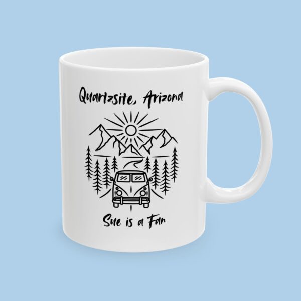 Personalized Quartzsite, Arizona Ceramic Mug