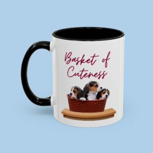 Basket of Cuteness Accent Coffee Mug