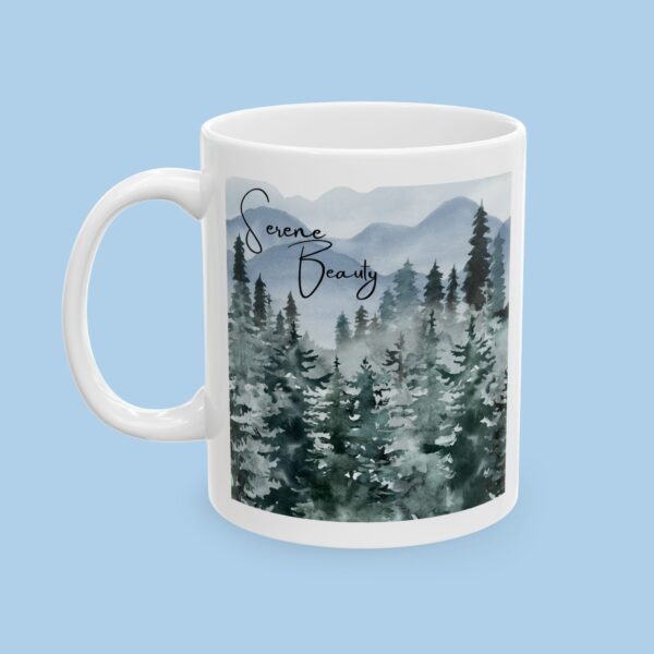 Serene Beauty Ceramic Mug