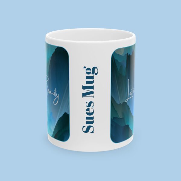 Personalized Lost in Beauty Ceramic Mug