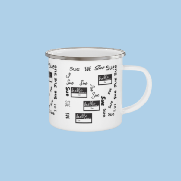 Personalized Camping Mug Enamel Camping Mug