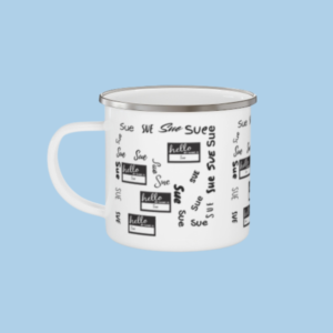 Personalized Camping Mug Enamel Camping Mug