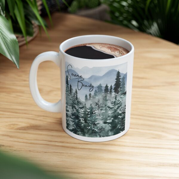 Serene Beauty Ceramic Mug