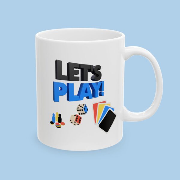 Let's Play Ceramic Mug