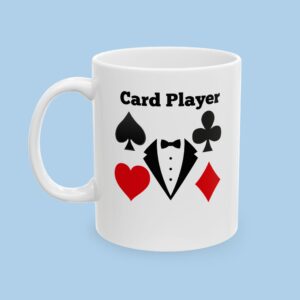 Card Player Ceramic Mug