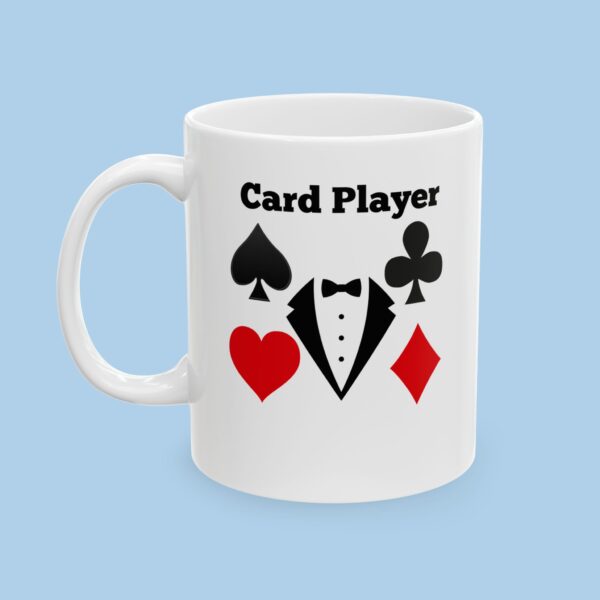 Card Player Ceramic Mug