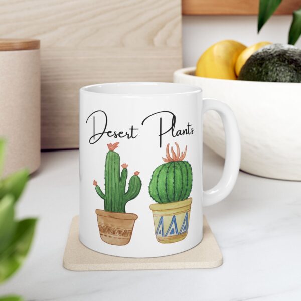 Desert Plants Ceramic Mug