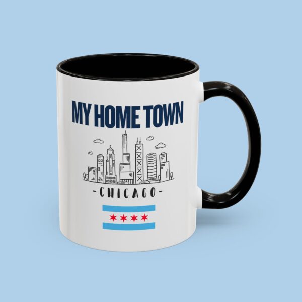 My Home Town Chicago Colorful Mugs, gifts for her, gifts for him, Cubs, Lakefront