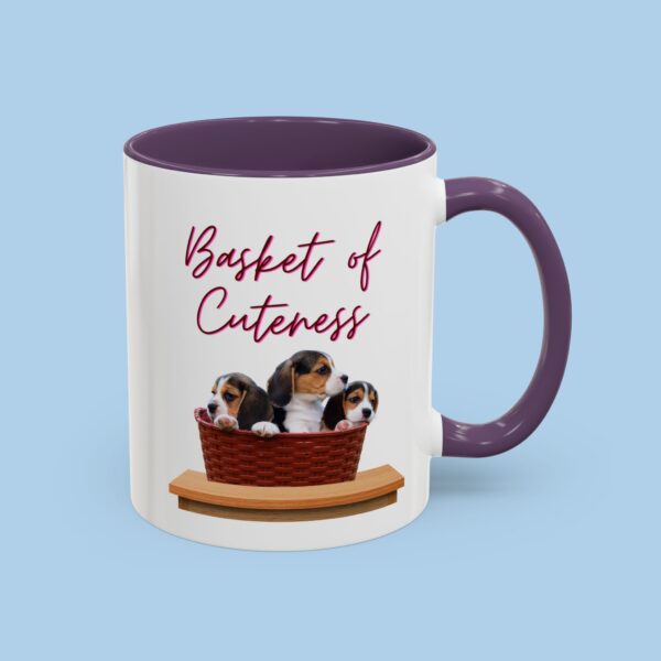 Basket of Cuteness Accent Coffee Mug