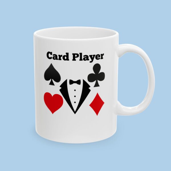 Card Player Ceramic Mug