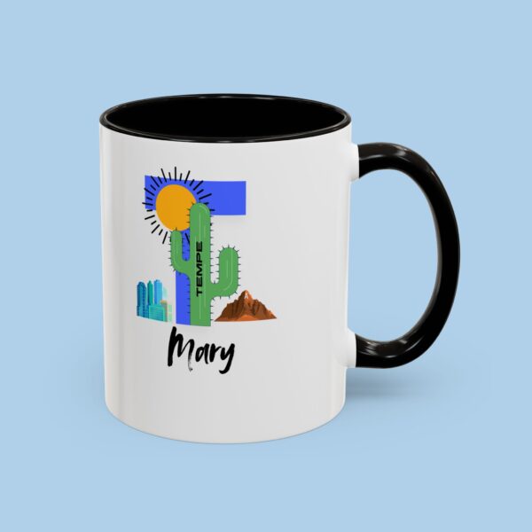 Personalized Tempe, Arizona Colorful Mugs, gifts for her, gifts for him, Southwestern