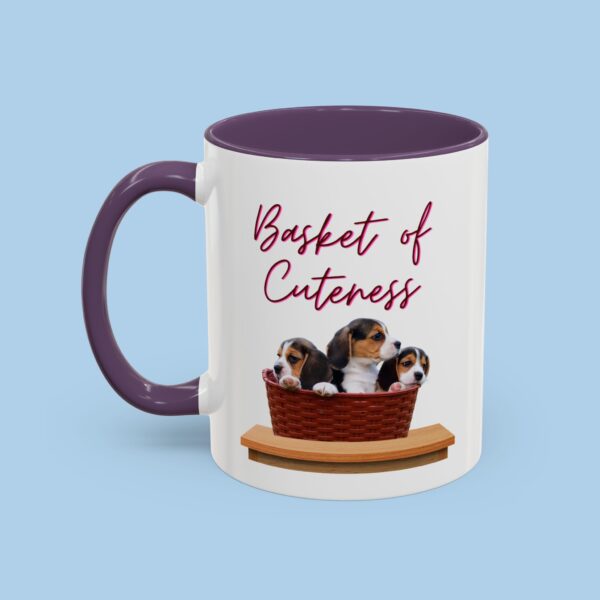 Basket of Cuteness Accent Coffee Mug