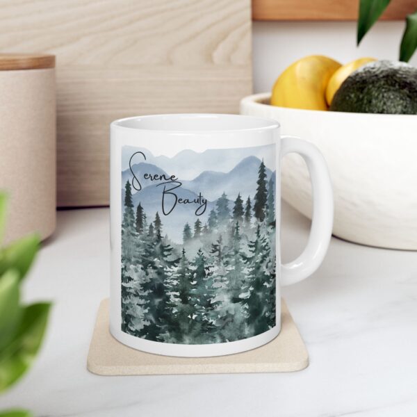 Serene Beauty Ceramic Mug