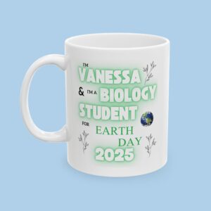 Personalized Earth Day Ceramic Mug