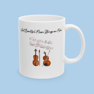 What Beautiful Music Strings can Make Ceramic Mug