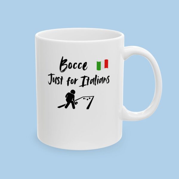 Bocce Not Just for Italians Ceramic Mug