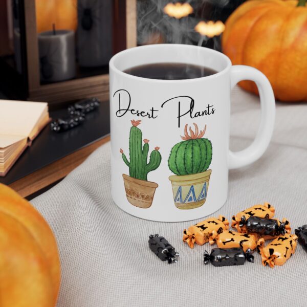 Desert Plants Ceramic Mug