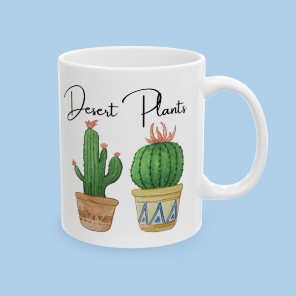 Desert Plants Ceramic Mug