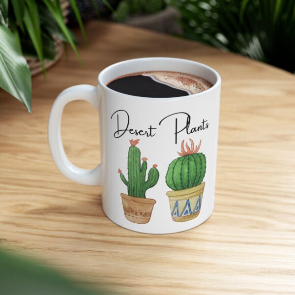 Desert Plants Ceramic Mug